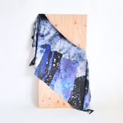 Image of Mountain Top Dye Collage Scarf