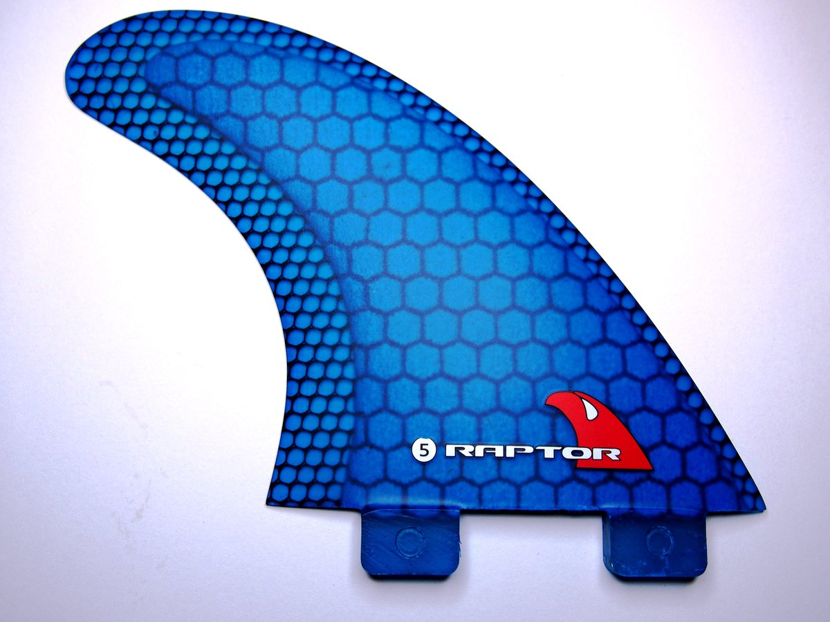 R5 Carbon Net - Blue / Raptor Fins