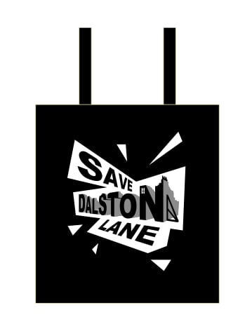 Image of Save Dalston Lane Tote Bag 