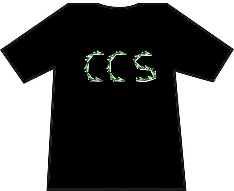 Hibs, Hibernian, CCS, Capital City Service Trainers, Casuals, Football Hooligans T-shirt