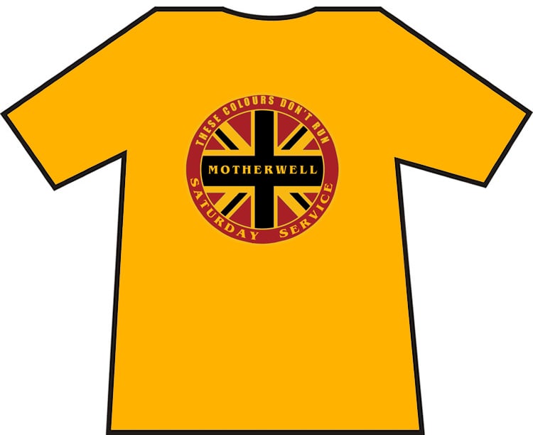 Motherwell Saturday Service Casuals T-shirt.