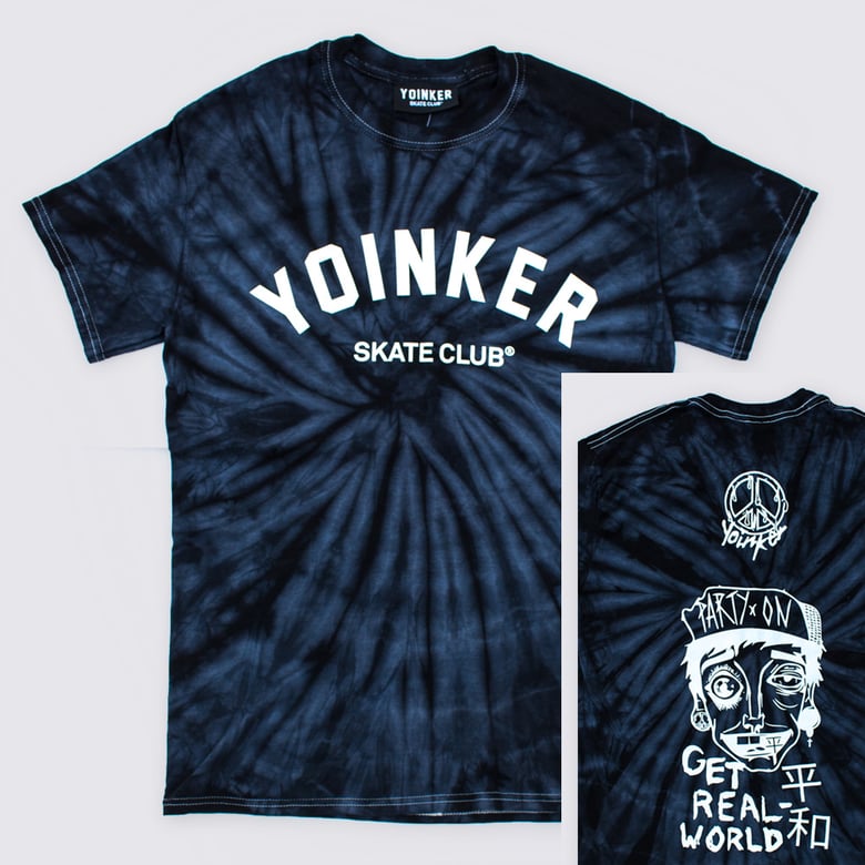 Image of Party on Tie Dye Tee