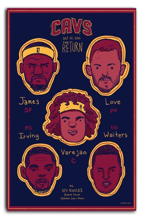 Image of Cavaliers 2014 "The Return"