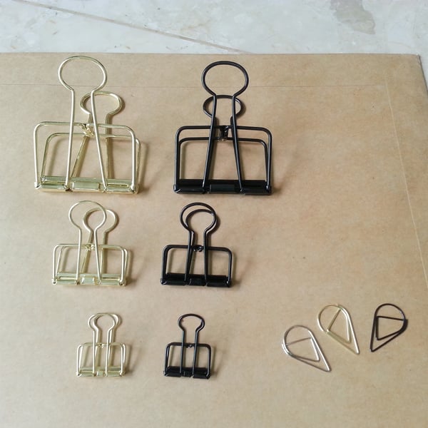 Image of Vintage Binder Clips