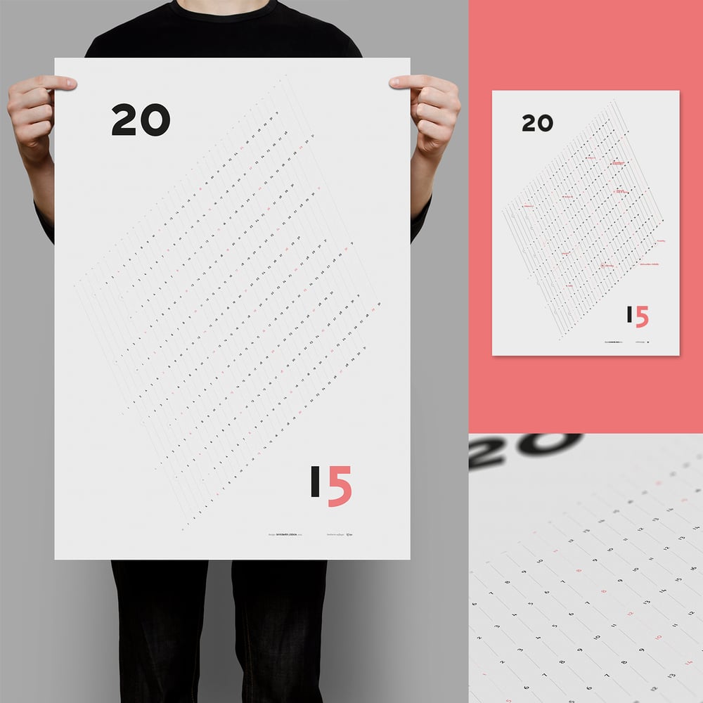 Image of Kalender Poster 2015