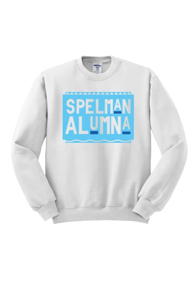 Vintage Spelman - White & Blue