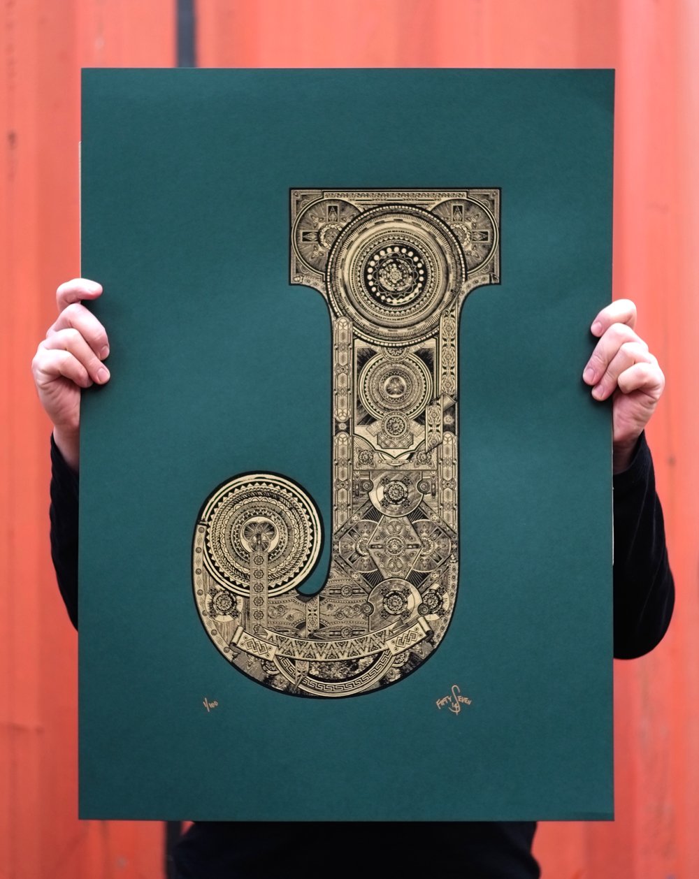 The Illustrated Letter Project: 'J'