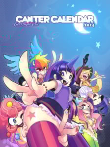 Image of Canter Calendar 2014 - Poster