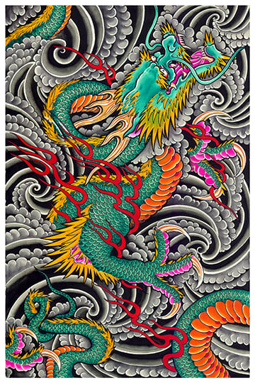 Image of Cribb Dragon & Wind