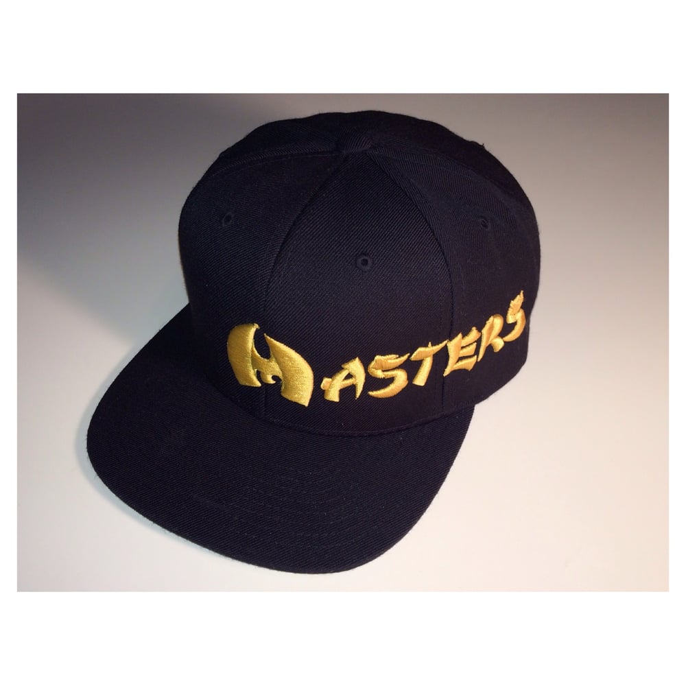 Image of Black/Gold - Masters "WU" inspired 6-Panel Snapback