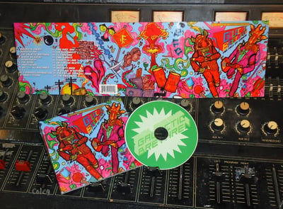 Image of GALACTIC BRETHREN "THE FALL OF ZIDOR" CD
