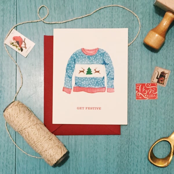 Image of Get Festive holiday card set
