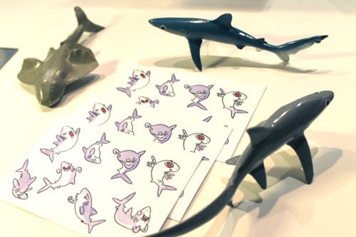 Giant Shark Sketchpad – Em + Kate