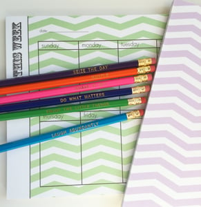 Image of PENCIL SET: Cheerful Motivations 