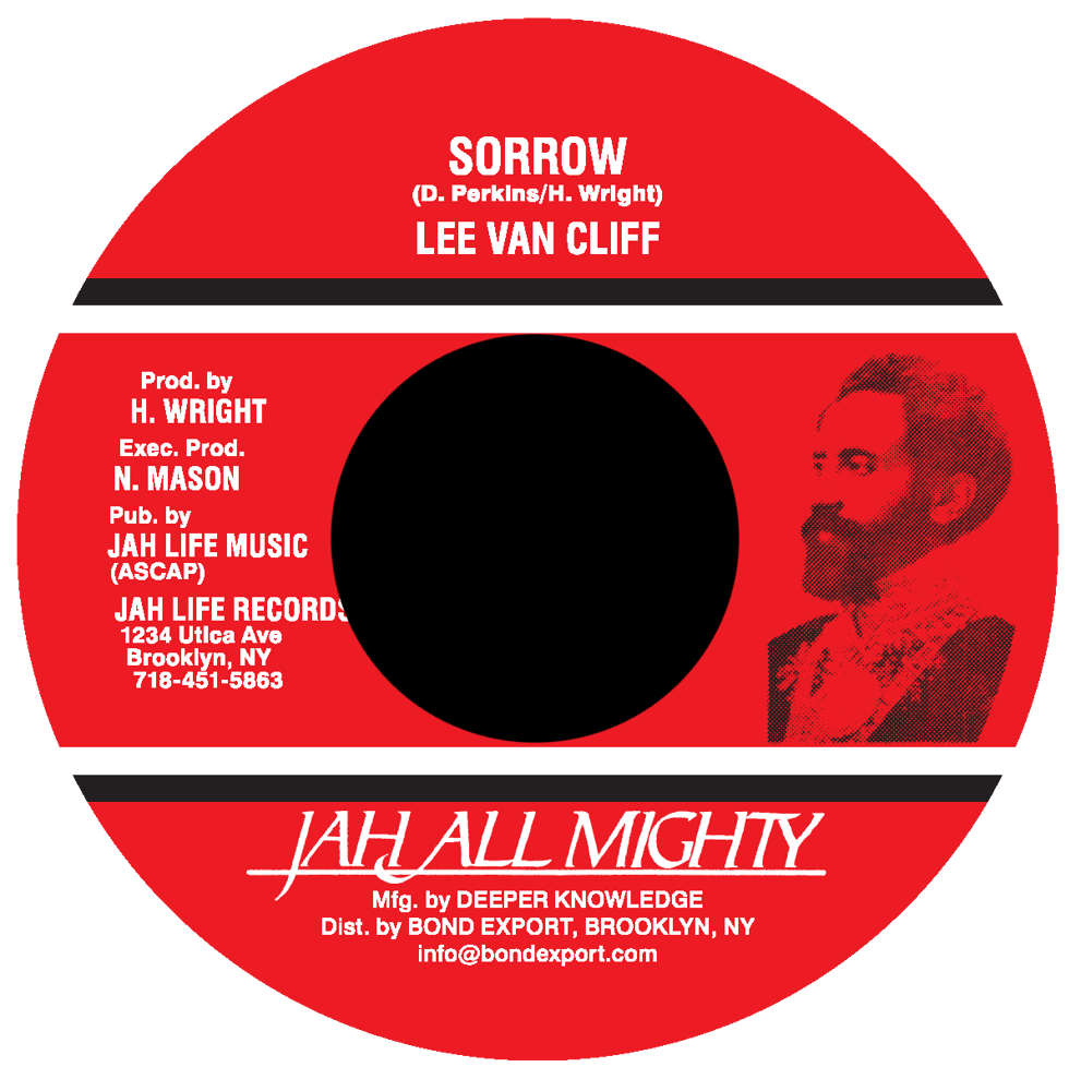 Image of Lee Van Cliff - Sorrow 7" (Jah All Mighty) 