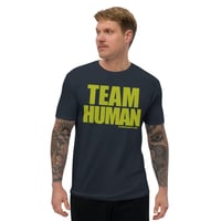 Image 4 of Team Human 02B Fitted Short Sleeve T-shirt