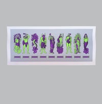 Image 1 of Myth Monsters (purple/green)
