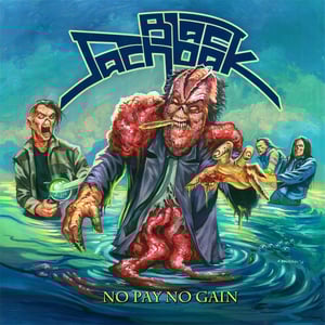 Image of Black Sachbak - No Pay No Gain LP (splattered vinyl / 180g black vinyl)