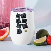 Image 1 of HEALING MODE Wine tumbler