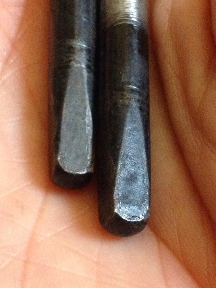 Custom-Finished Tube-Rivet Stake Set | Keith Lo Bue's Stuffsmith Emporium.