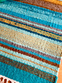 Image 2 of Hand Woven Placemat - Sea & Sand