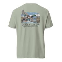 Image 1 of OWG - Duck Season Unisex garment-dyed heavyweight t-shirt