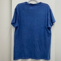 Image 5 of OUTKAST blue hip hop boyfriend oversize rocker t-shirt 