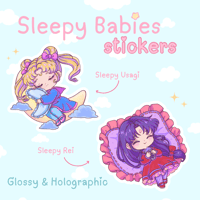 Image of SLEEPY BABIES STICKERS