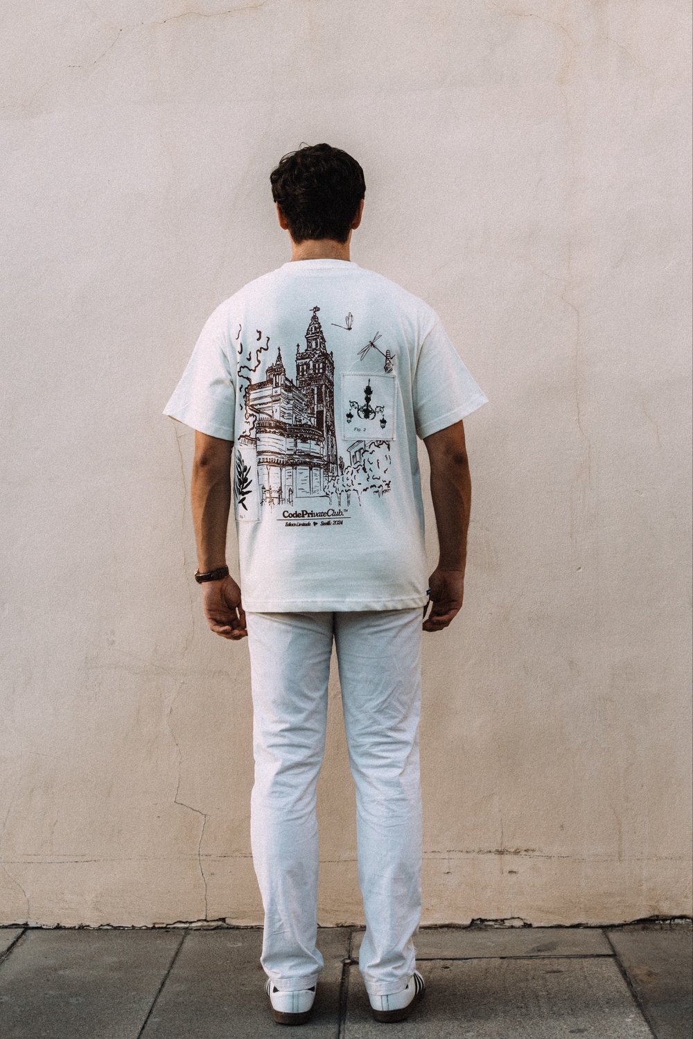 CAMISETA CATEDRAL BEIGE