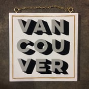 Image of 'Vancouver' hand painted sign