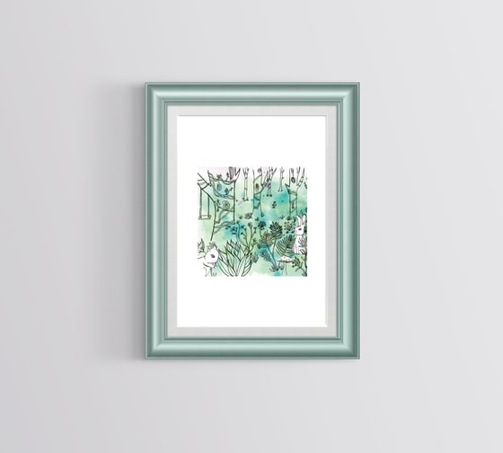 Image of Forest Print