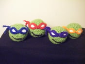 Image of Teenage Mutant Ninja Turtles Crochet Plush