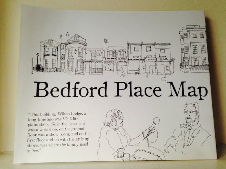 Image of Bedford Place Map - folded