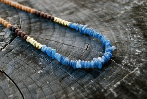 Image of The Kyanite Nomad Necklace