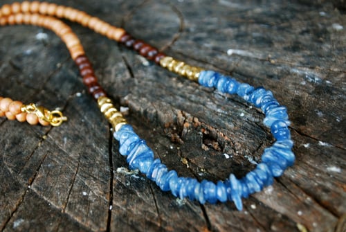 Image of The Kyanite Nomad Necklace