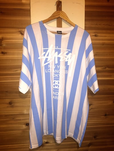 Image of Stussy Argentina Jersey Style Tshirt