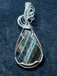 Blue Tigers Eye Drop