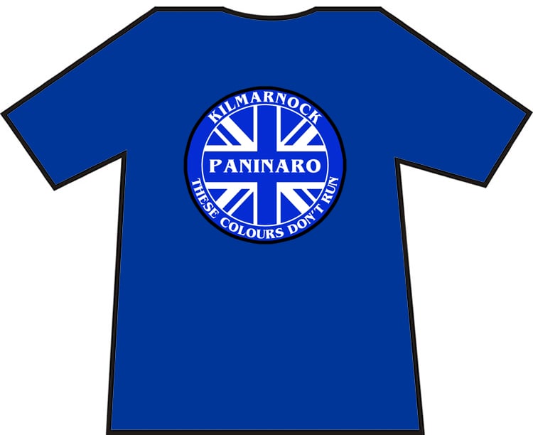 Kilmarnock Pinanaro These Colours Don't Run Brand New T-Shirt