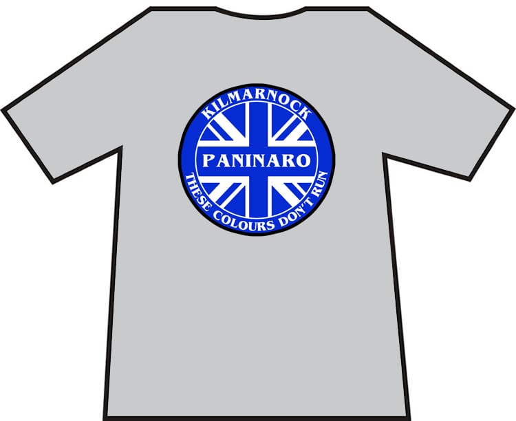 Kilmarnock Pinanaro These Colours Don't Run Brand New T-Shirt