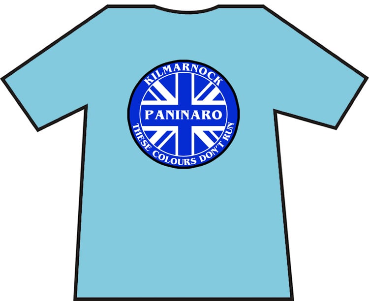 Kilmarnock Pinanaro These Colours Don't Run Brand New T-Shirt