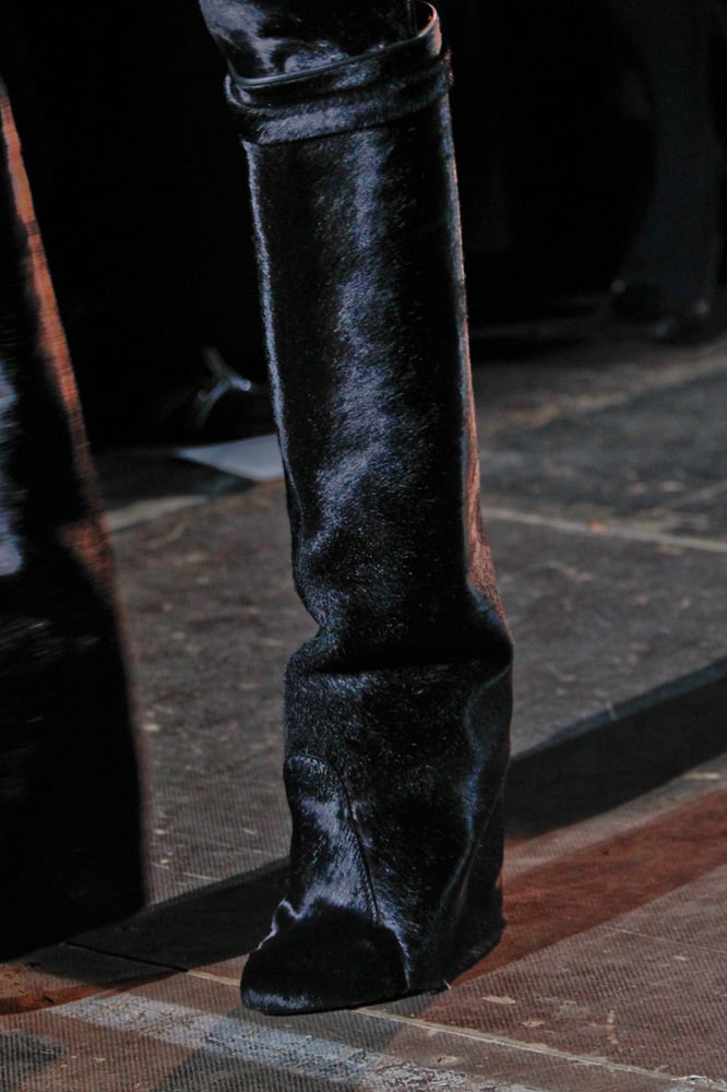 Image of pony hair boots