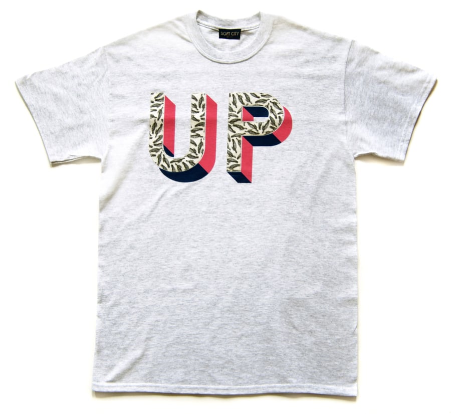 Image of 'Up t-shirt' by Archie Proudfoot