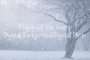 Image of Magic Of The Season Digital Background