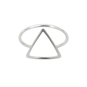 Image de Bague triangle - Green