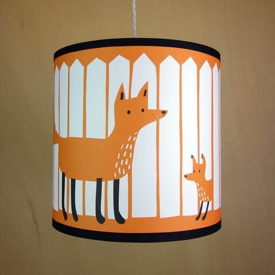 Image of Lampshade | Foxes