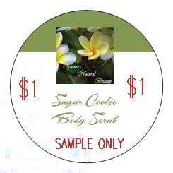 Image of *Sample of Sugar Cookie Body Scrub*
