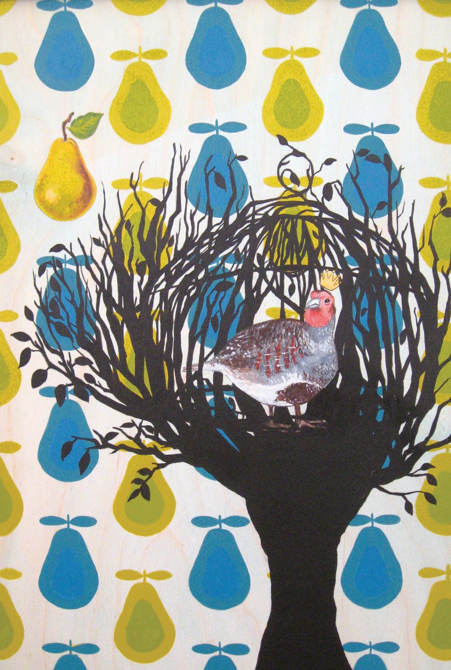 Image of Partridge in a Pear Tree - card
