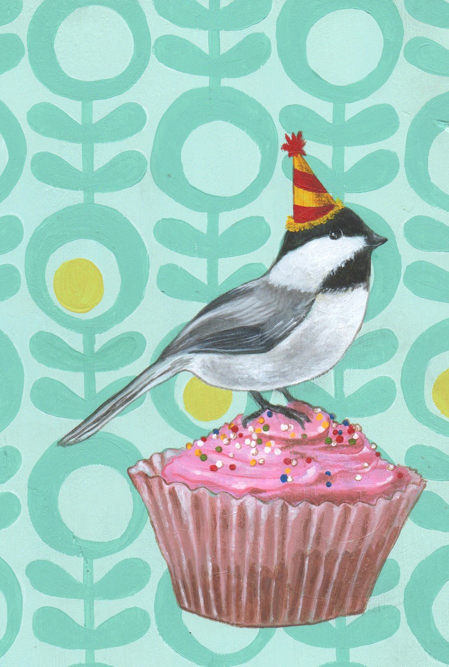 Image of Birthday Birdie - card (big)