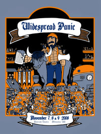 Image 1 of WIDESPREAD PANIC @ RIVERSIDE THEATRE, WI - 2008
