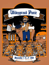 Image 2 of WIDESPREAD PANIC @ RIVERSIDE THEATRE, WI - 2008